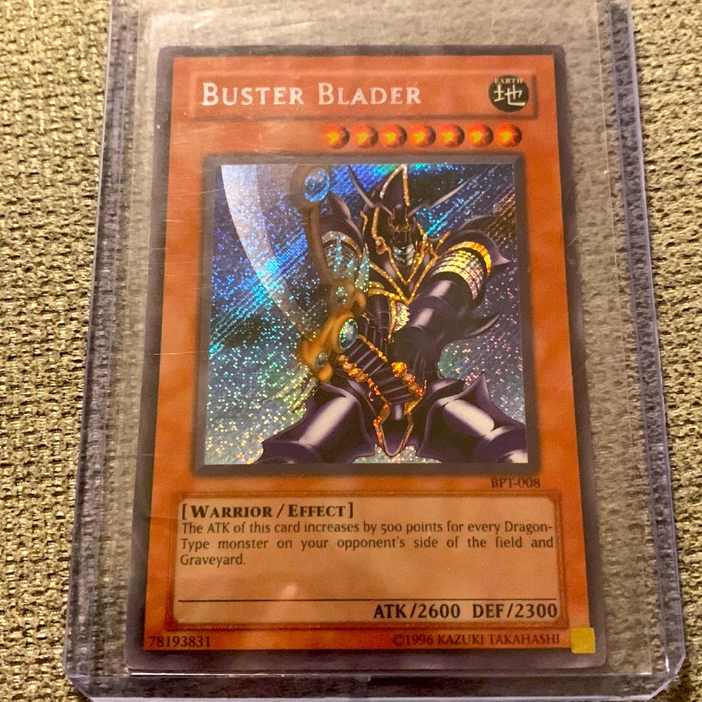 1996 Yu-Gi-Oh! Buster Blade BPT-008
